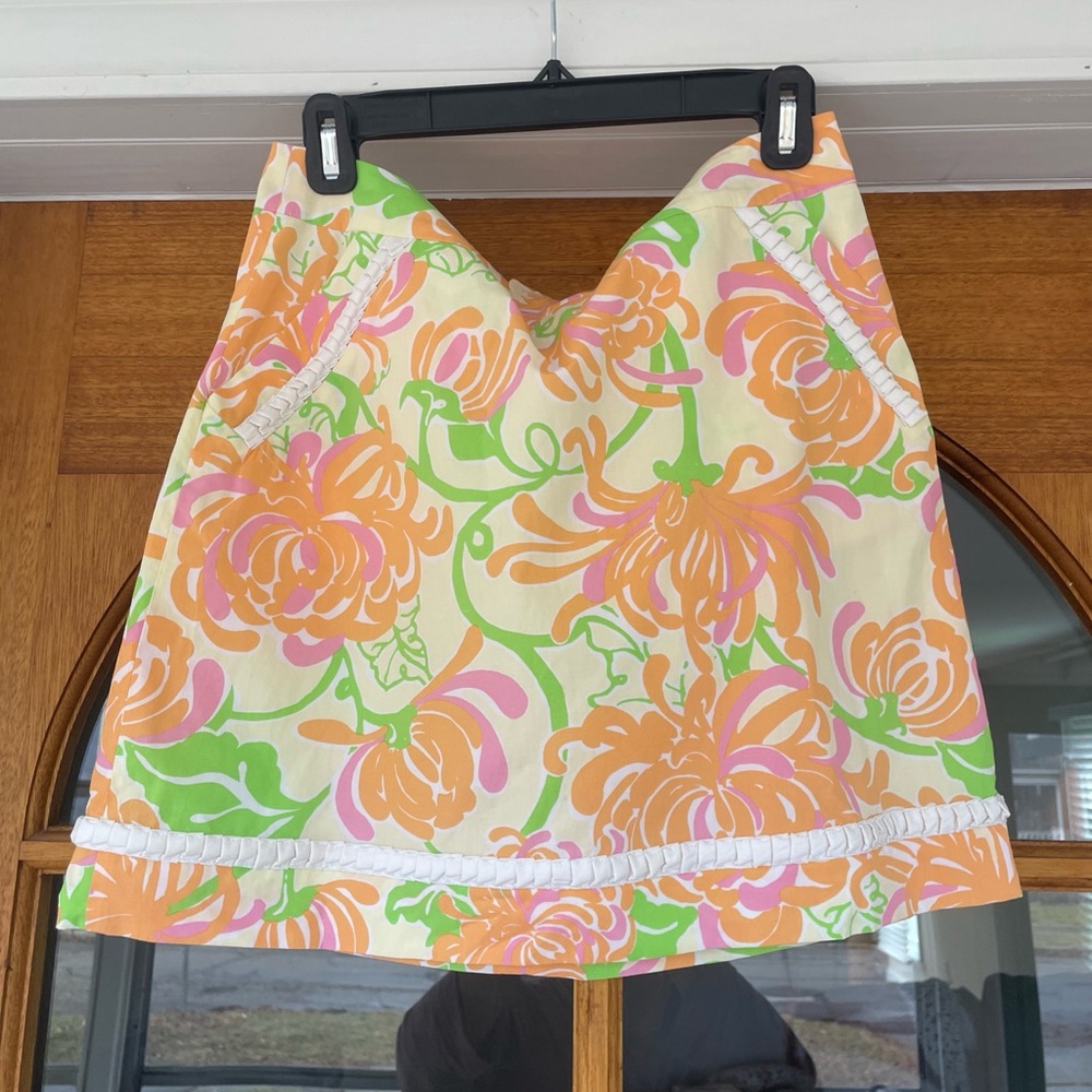 Lilly Pulitzer Women’s Skort Floral Pink/orange Size 6